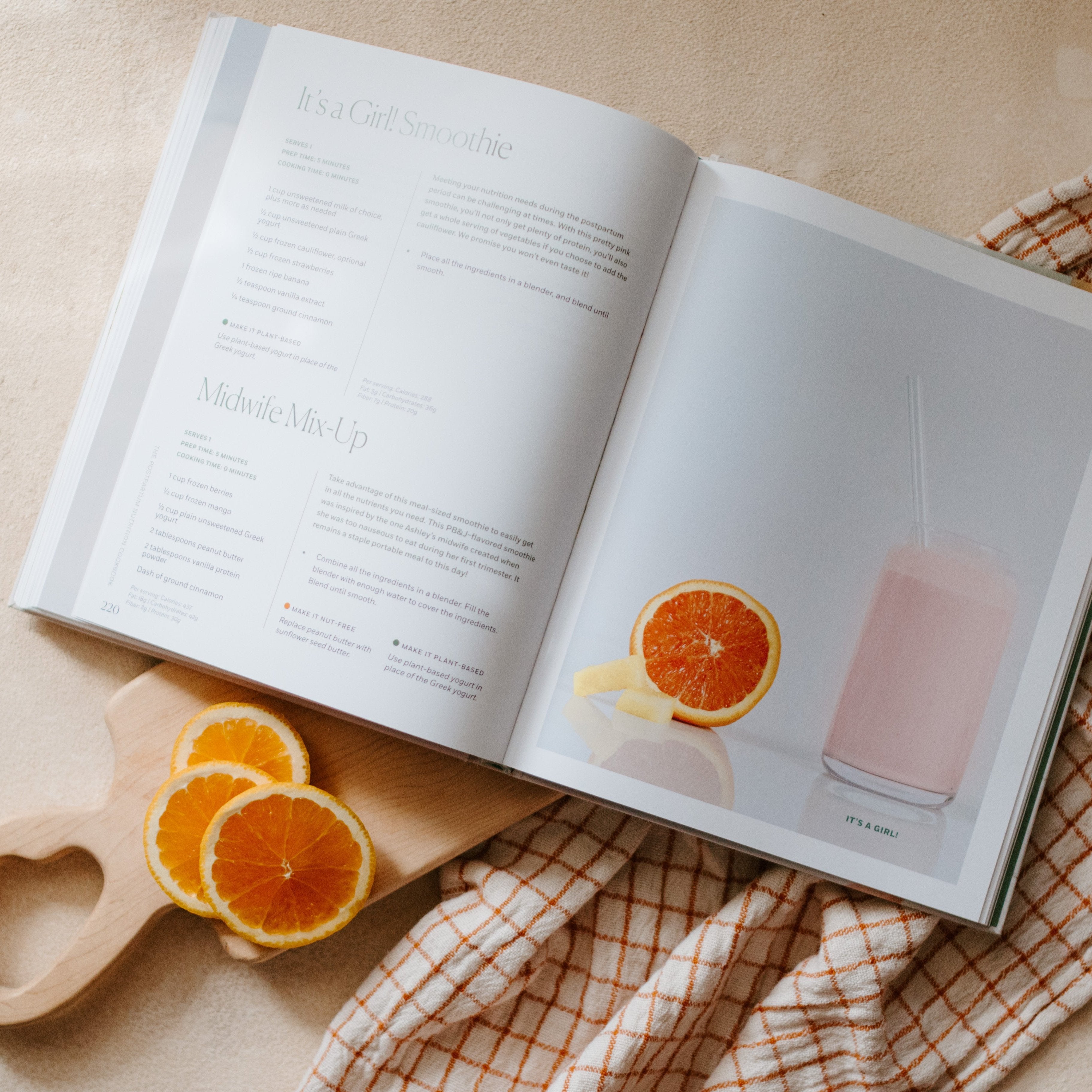 The Postpartum Nutrition Cookbook